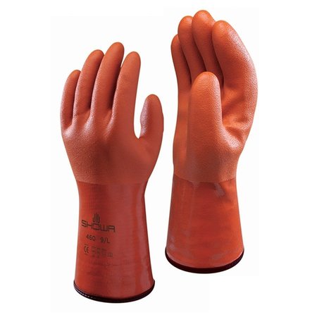 SHOWA Showa 460 Insulated 12 PVC Coated Gloves, 12PK 460L